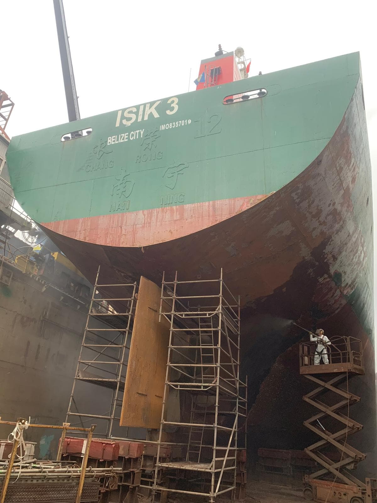 Gemi içi sintine ve balast boru hatlarının profesyonel yenilenmesi